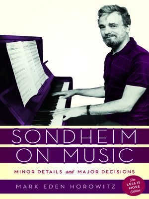 cover image of Sondheim on Music